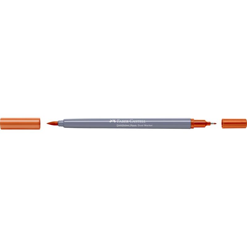 Faber-Castell Goldfaber Aqua Dual Marker 186 terracotta
